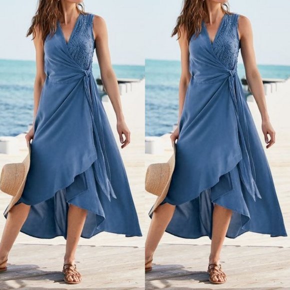 Soft Surroundings Dresses & Skirts - Soft Surroundings Santa Fe Dress 2X Wrap NWT